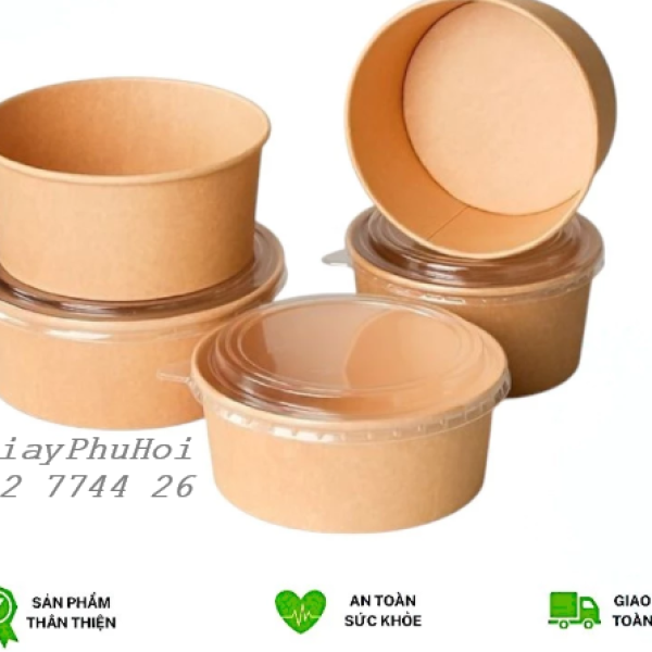 Tô giấy kraft 1500ml